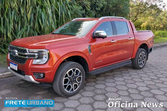 Ford Ranger com design e mecânica refinados