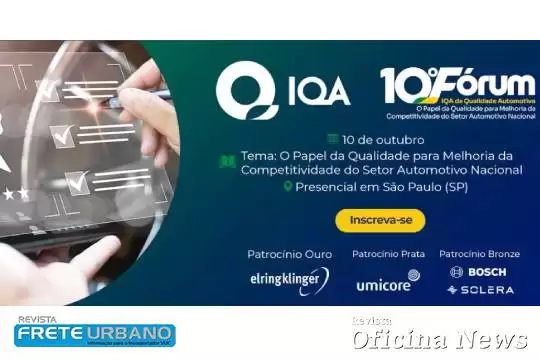 Fórum IQA da Qualidade Automotiva abre as inscrições