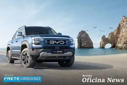 Picape Shark híbrida plugável é estratégica para BYD crescer