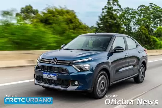 Citroën Basalt chega com estilo coupe e duas opções de motor