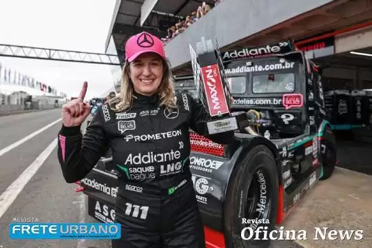 Bia Figueiredo conquista o campeonato da Copa Truck