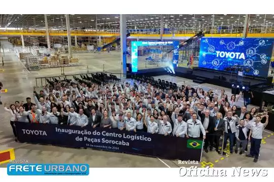 Toyota inaugura novo Centro Logístico de Peças