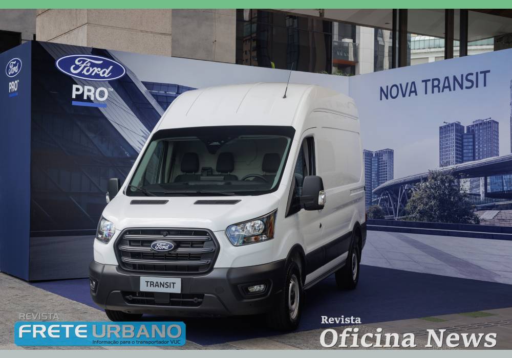 Nova Ford Transit ganha novas versões e mais tecnologias de série 