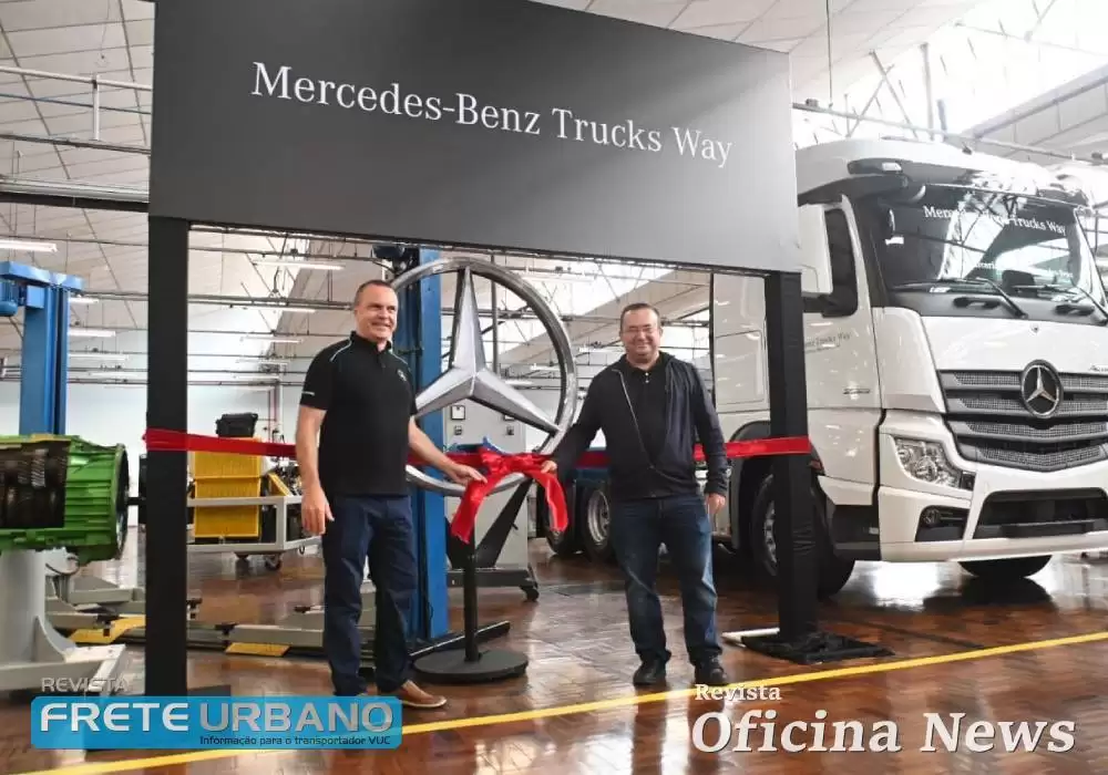 Mercedes-Benz e SENAI promovem academia para formação de técnicos