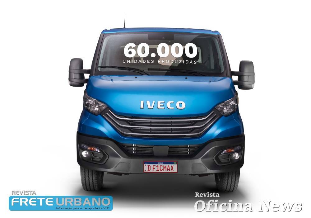 Iveco comemora produção de 60 mil unidades do Daily no Brasil