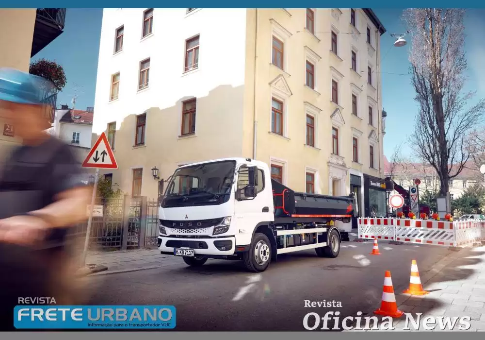 Fuso Canter tem novas versões mostradas na Alemanha