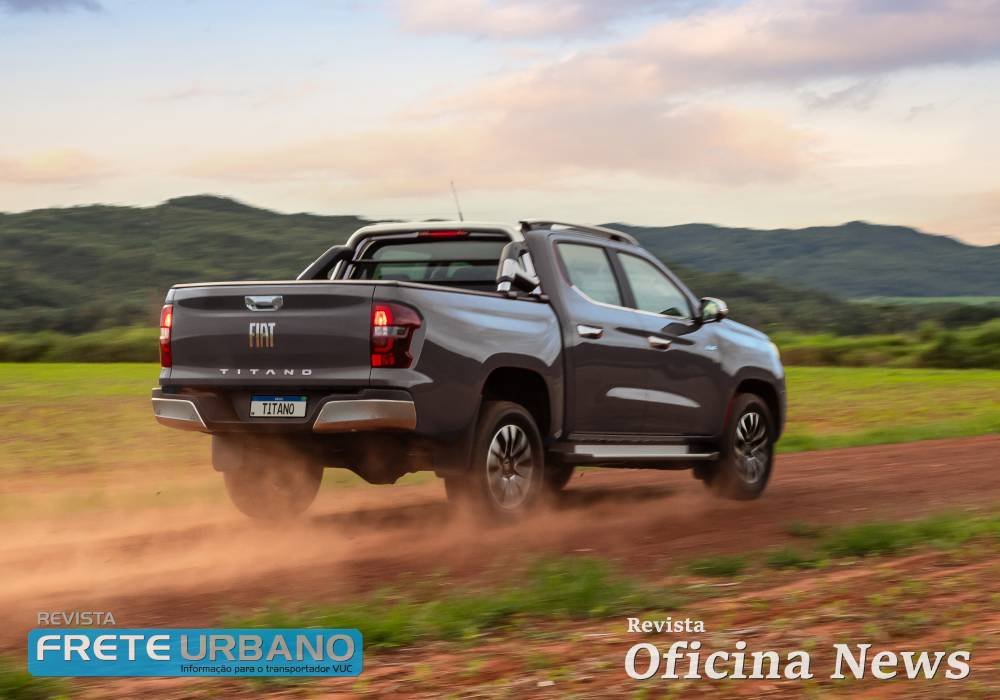 Fiat Titano 2026 chega com motor mais potente e pacote ADAS