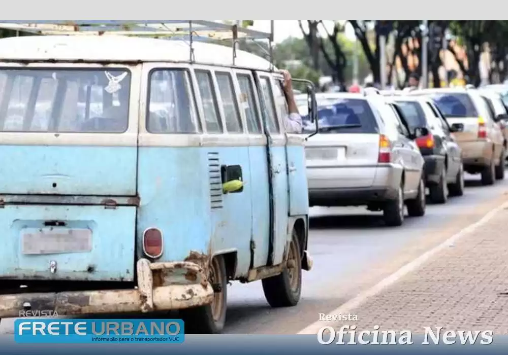 Frota brasileira de veículos continua a envelhecer e sem melhora à vista