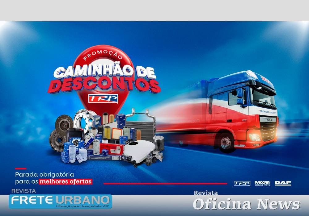 PACCAR Parts lança promoção nacional “Caminhão de Descontos TRP”