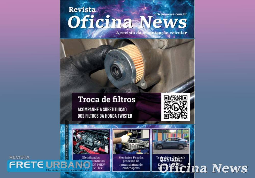 Revista Oficina News – troca dos filtros da Honda Twister