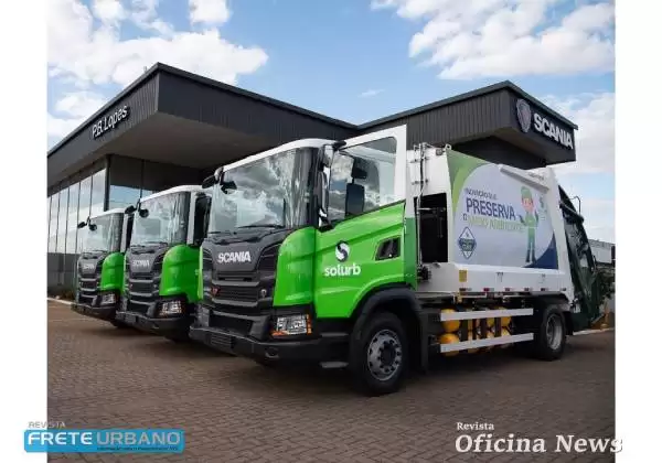 Scania oferece caminhões de coleta movidos a gás natural no MS