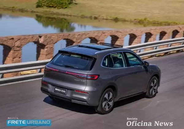 Geely EX5 chega ao Brasil com até 413 km de autonomia e IA