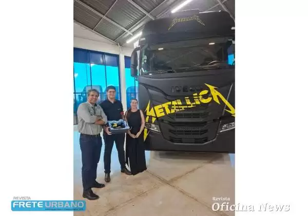 Rodonaves IVECO vende S-Way Metallica no Dia do Rock