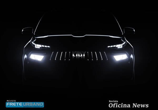 Fiat apresenta novo visual da Toro 2026 com teaser oficial