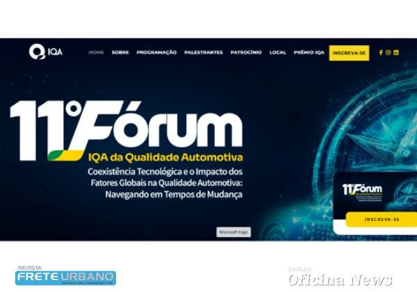 IQA abre inscrições para o 11º Fórum da Qualidade Automotiva