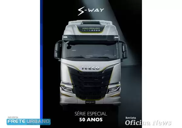 Iveco lança série especial S-Way 50 anos no Brasil