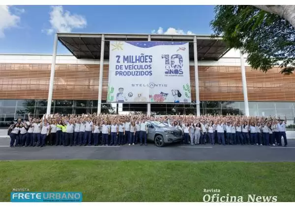 Stellantis atinge 2 milhões de veículos em Goiana (PE)