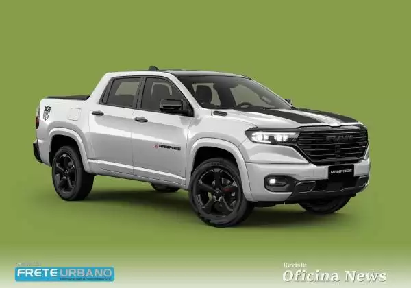 Ram Rampage R/T NFL Edition chega com motor Hurricane
