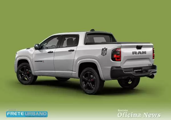 Ram Rampage R/T NFL Edition chega com motor Hurricane