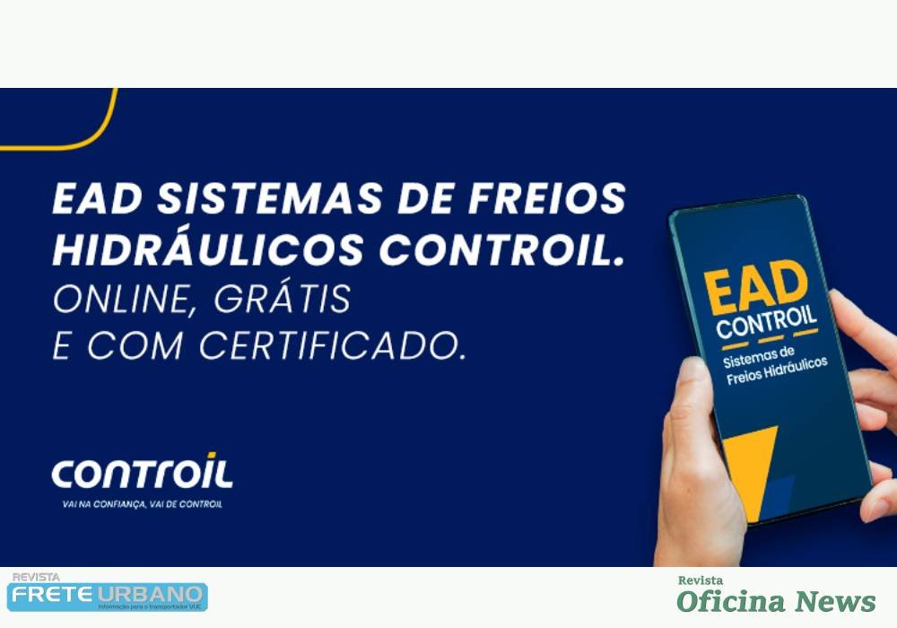 Controil oferece curso online sobre freio hidráulico e ABS