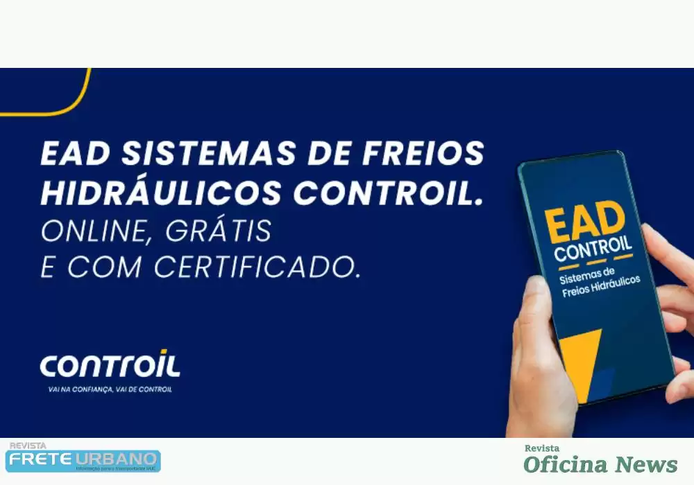 Controil oferece curso online sobre freio hidráulico e ABS