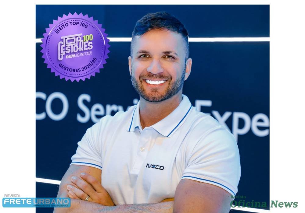 Executivo da Iveco entra para os Top 100 Gestores 2025/2026