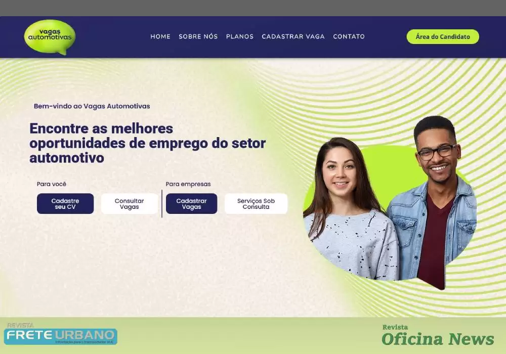 Vagas Automotivas conecta profissionais e empresas de reparação