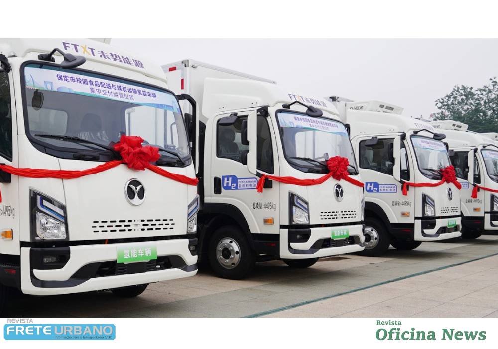 GWM coloca em operação 500 caminhões a hidrogênio na China