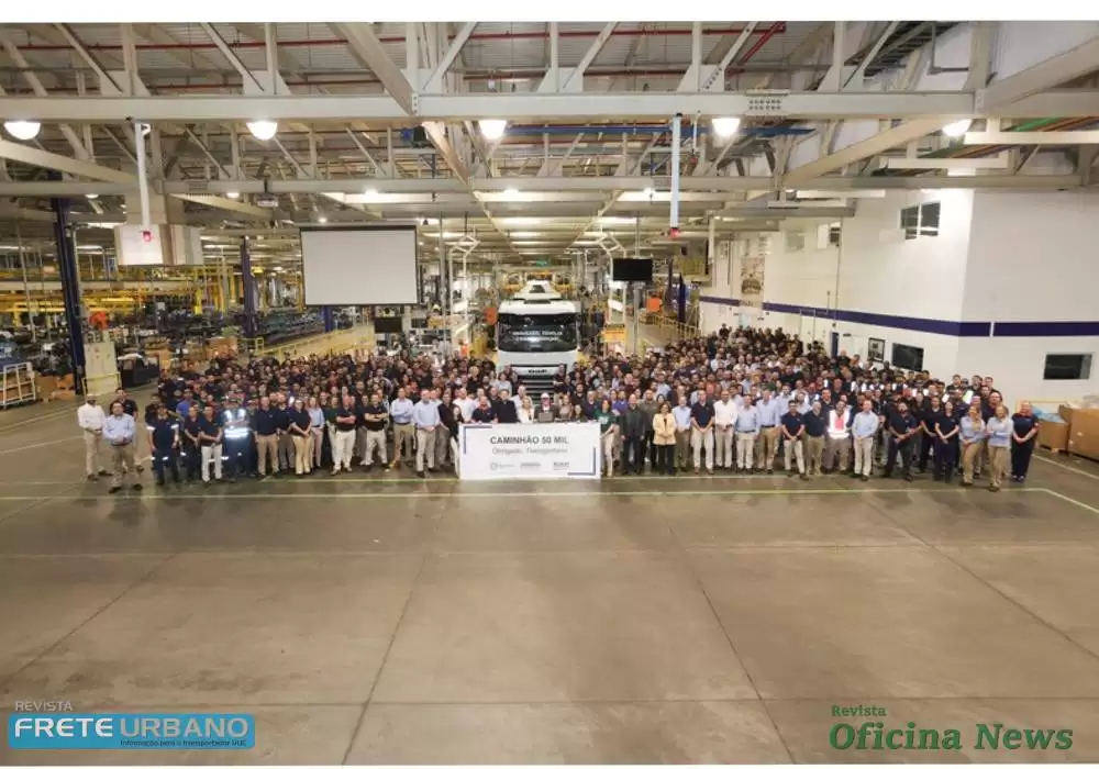 DAF Caminhões atinge marca de 50 mil unidades produzidas