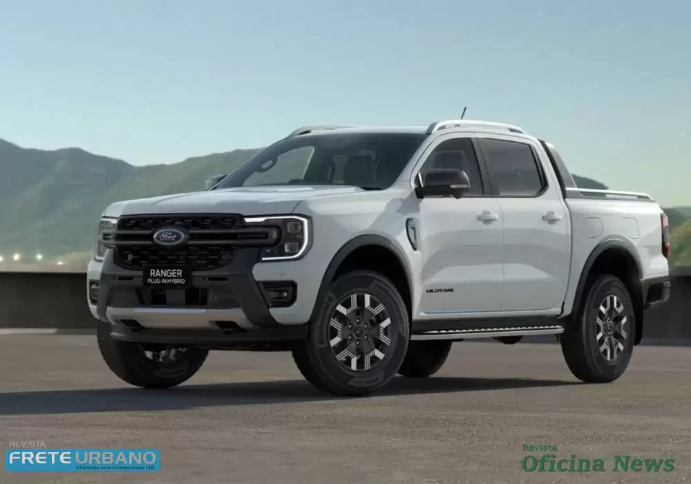 Ford confirma Ranger Híbrida Plug-in flex projetada no Brasil