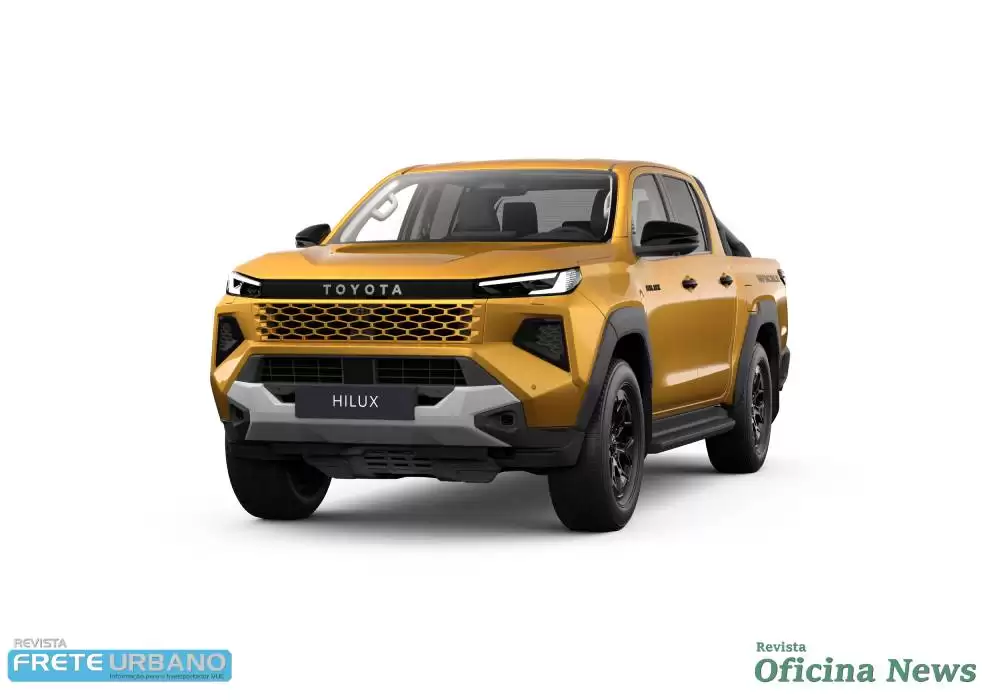 Nova Hilux vai chegar com novas motorizações e eletrificadas