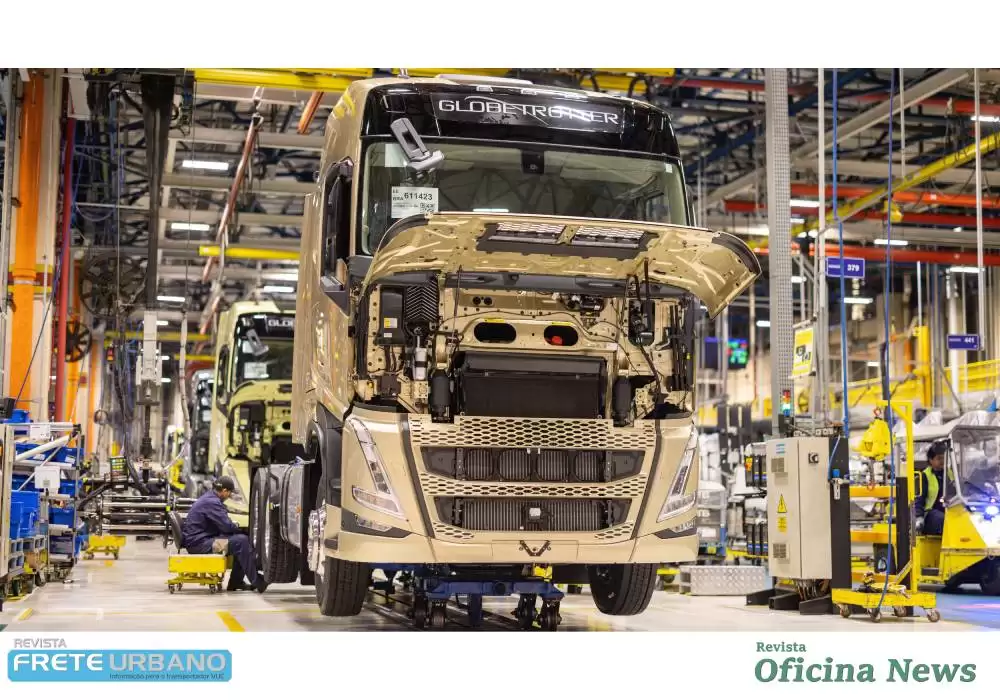 Volvo Caminhões alcança 500 mil veículos produzidos no Brasil